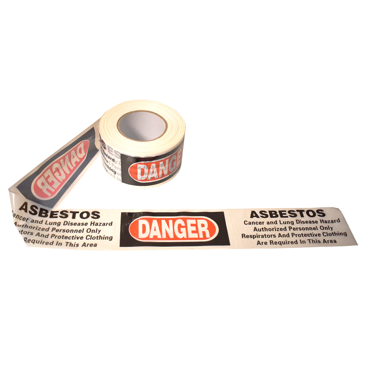 Cordova Safety T20315 Barricade Tape, DANGER ASBESTOS