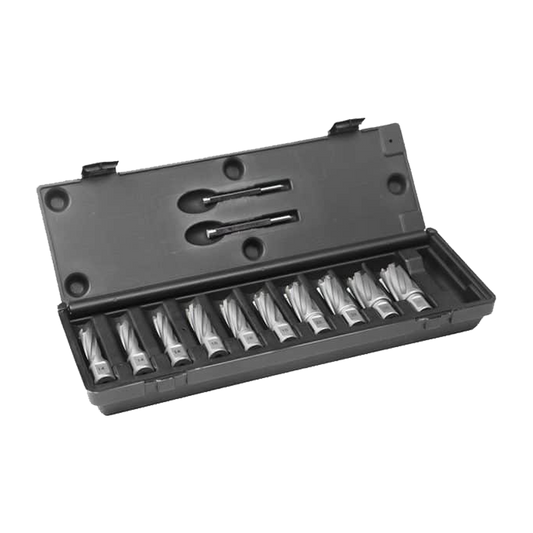 Euroboor TCT.KIT/10L-I2 Cutter Kit, Tct, Doc 2", Dmin 9/16", Dmax 15/16".