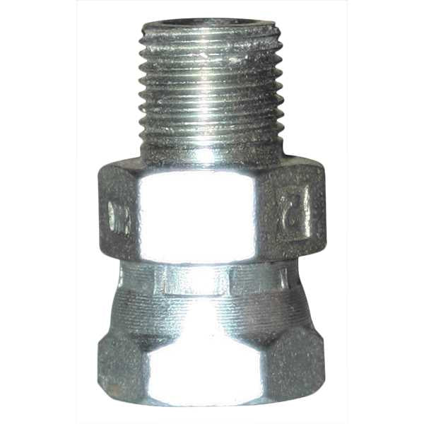 American Lube TIM-1404-22 1/8"(M) x 1/8"(F) Straight Union Adapter