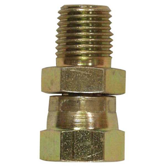 American Lube TIM-1404-44 1/4"(M) x 1/4"(F) Straight Union Adapter