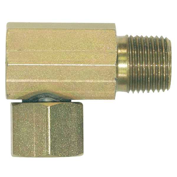 American Lube TIM-1501-88 1/2"(M) x 1/2"(F) 90 Degree Union Adapter