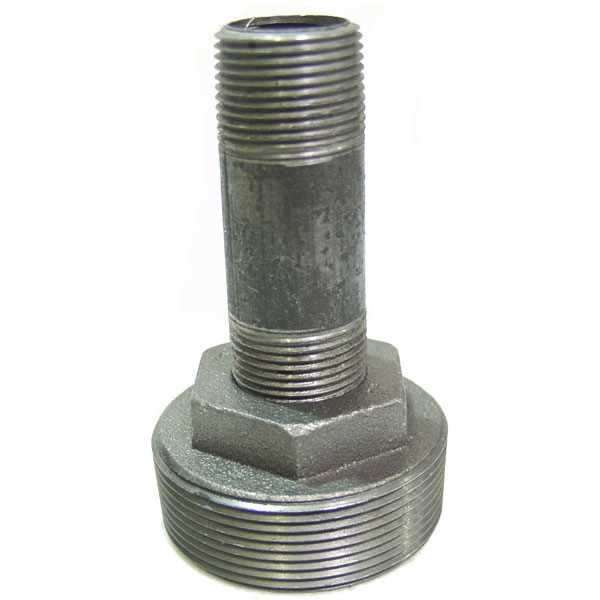 American Lube TIM-198 2" NPT (M) x 3/4" NPT (F) Double-Tap Bushing