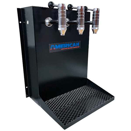 American Lube TIM-3-A Triple Unmetered Spigot Oil Bar