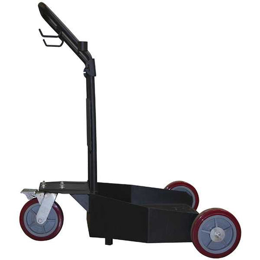 American Lube TIM-401 Heavy-Duty Industrial 3-Wheel Cart for 55-Gallon Drum