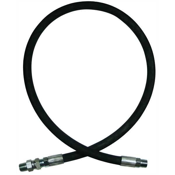 American Lube TIM-4418-4S 1/2" x 4' Oil Hose with Straight Swivel