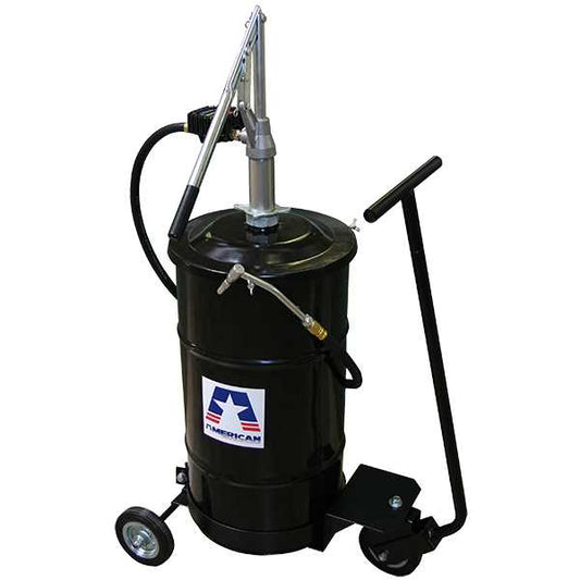 American Lube TIM-62-2C Portable, Non-Metered, Hand-Operated Gear Oil Dispenser for 16-Gallon Drum