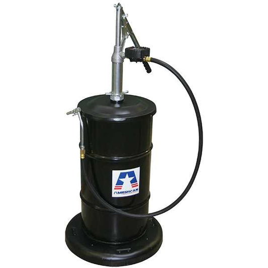 American Lube TIM-63-2 Portable, Metered, Hand-Operated Gear Oil Dispenser for 16-Gallon Drum