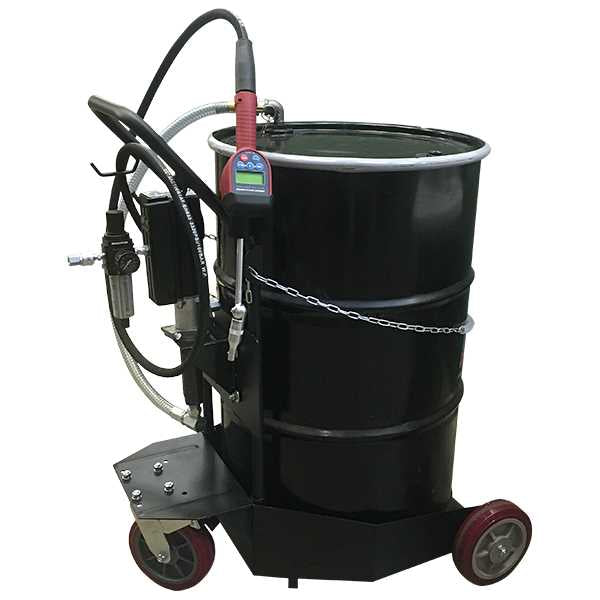 American Lube TIM-730-P Portable Air Operated Oil Pump Package for 55-Gallon Drum