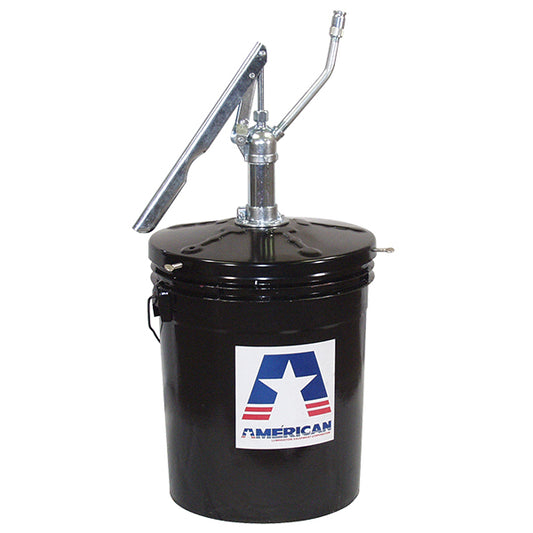 American Lube TIM-80 35-Pound Hand-Operated Grease Filler Pump