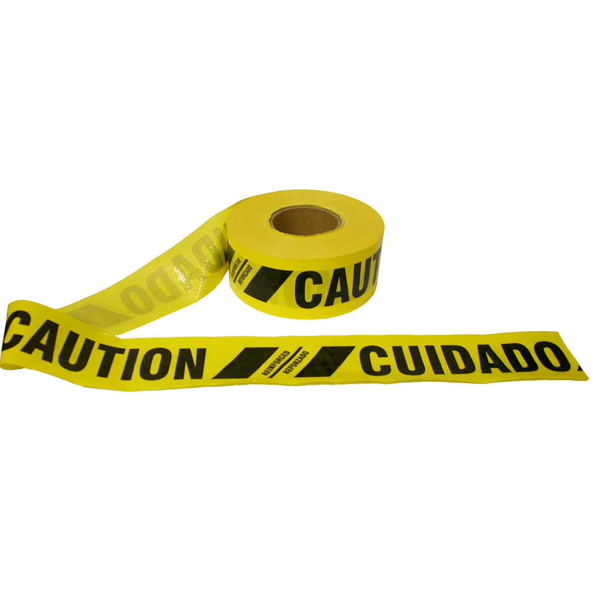 Cordova Safety TR60103 Barricade Tape, CAUTION/CUIDADO, 6 mil