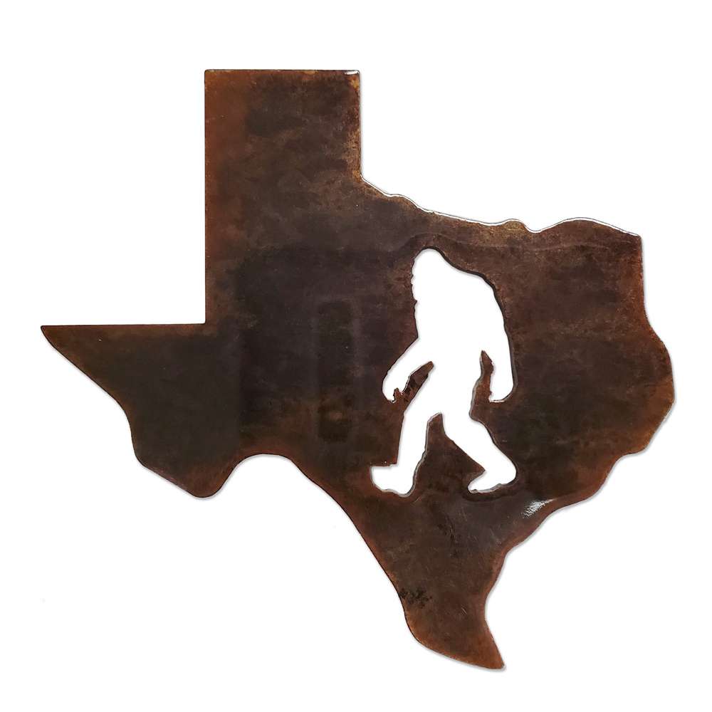 Paradise Clay PAR443 Texas Bigfoot MAGNET - Bigfoot Gift