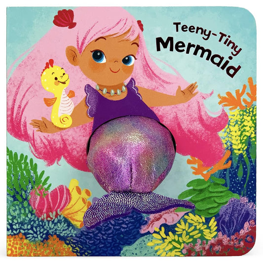 Paradise Clay CDP013 Teeny Tiny Mermaid - Finger Puppet Book