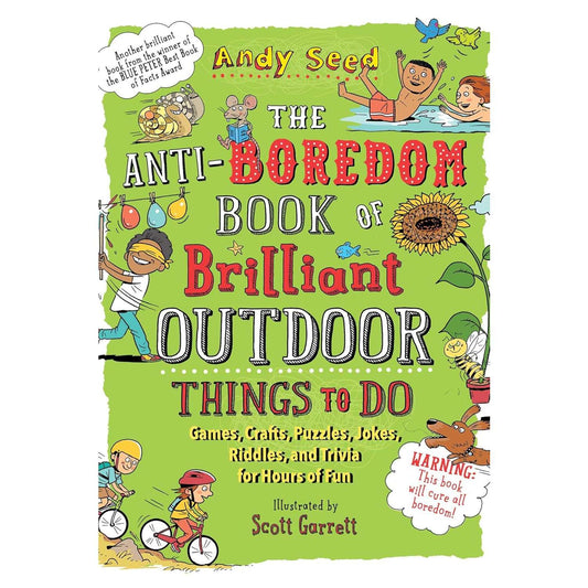 Paradise Clay SKY194 Anti-Boredom Book of Brilliant Outdoor Things to Do - Book