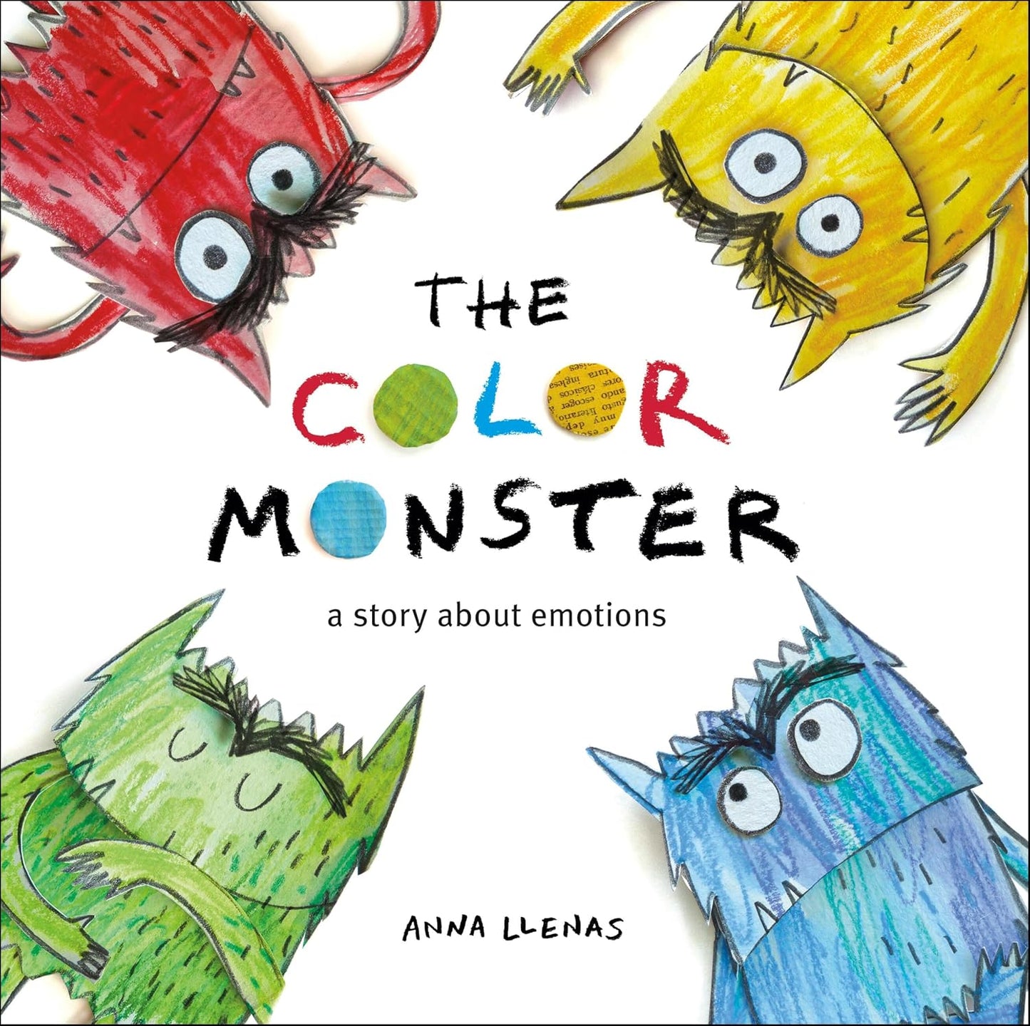 Paradise Clay HCT115 The Color Monster: A Story About Emotions - Book