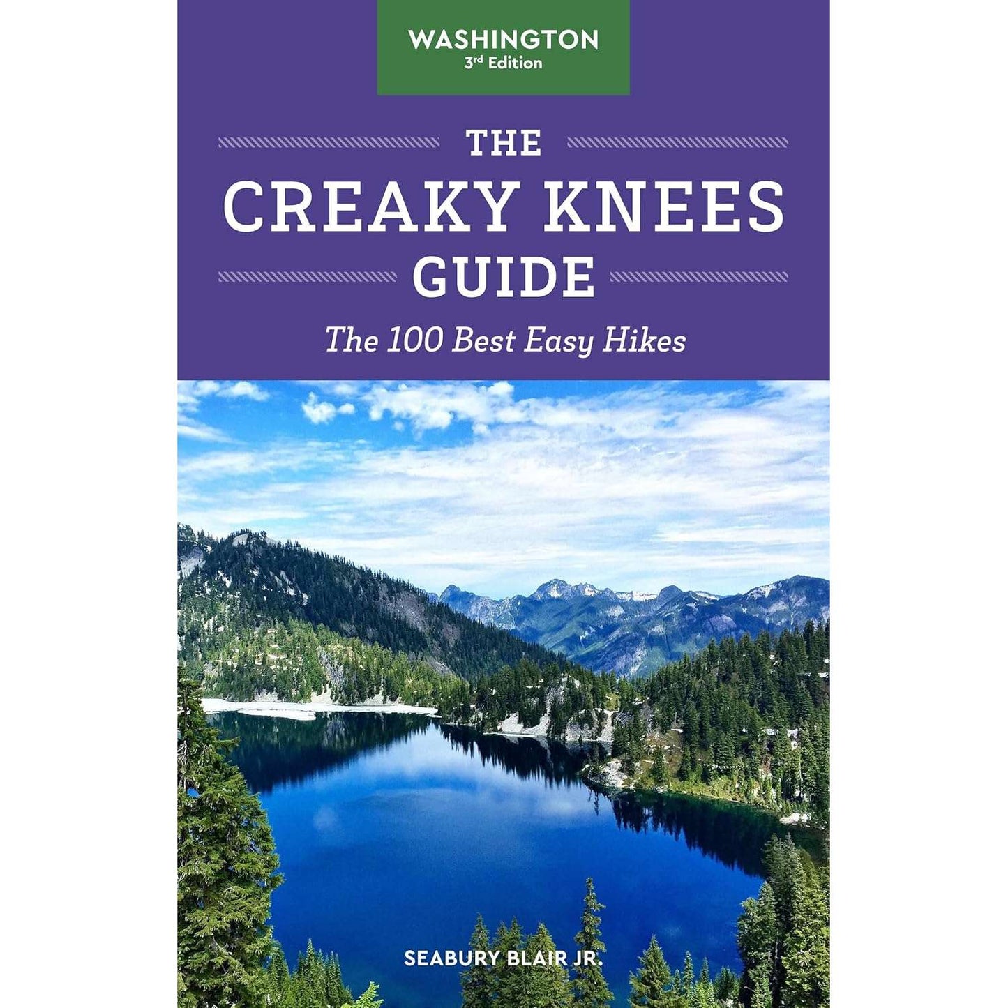 Paradise Clay RAN691 The Creaky Knees Guide Washington, 3rd Edition: The 100 Best Easy Hikes - Book