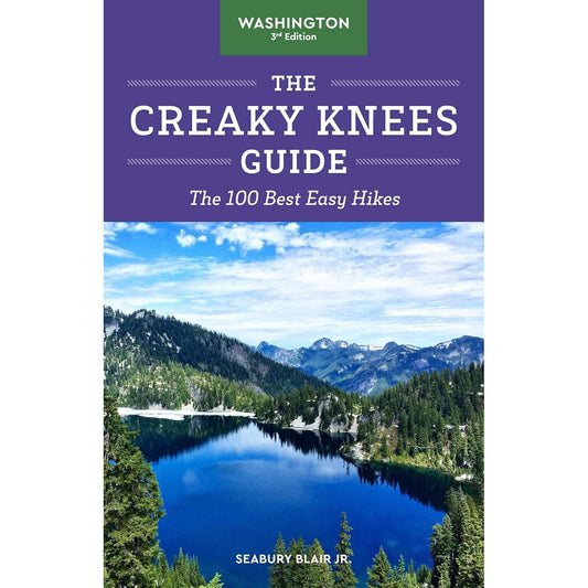 Paradise Clay RAN691 The Creaky Knees Guide Washington, 3rd Edition: The 100 Best Easy Hikes - Book