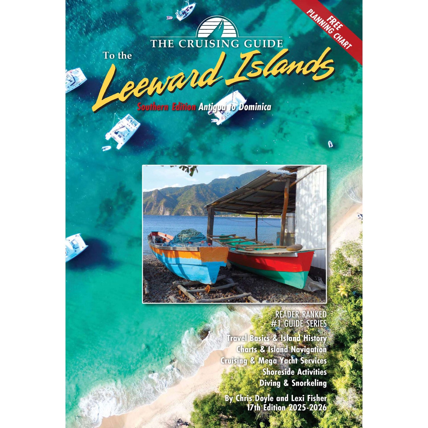 Paradise Clay CGP058 Cruising Guide to the Southern Leeward Islands 2025 - 2026 Edition - Book