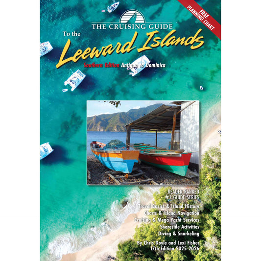 Paradise Clay CGP058 Cruising Guide to the Southern Leeward Islands 2025 - 2026 Edition - Book