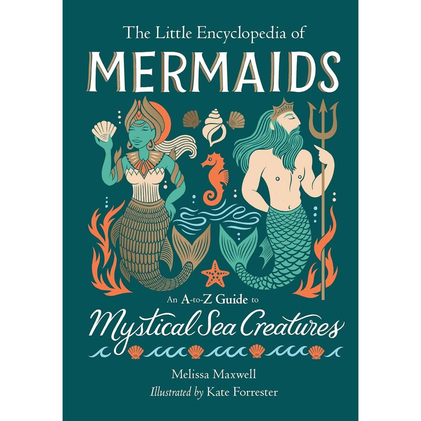 Paradise Clay HCT111 The Little Encyclopedia of Mermaids: An A-to-Z Guide to Mystical Sea Creatures - Book