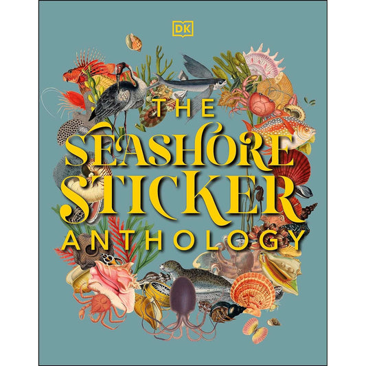 Paradise Clay DKP152 The Seashore Sticker Anthology: With More Than 1,000 Vintage Stickers - Book
