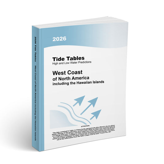 Paradise Clay IHP_WCT26 2026 Tide Tables - West Coast of North America including Hawaiian Islands - U.S. Waters - Book
