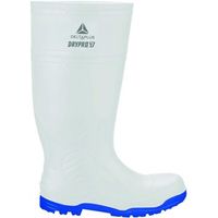Delta Plus WMXP0OBBC30 DRYPRO0 Boots, Plain Toe, White, US12, Size-30
