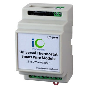 iO HVAC Controls UT-SWM Universal Thermostat Smart Wire Module - 2 To 5 Wire Adapter