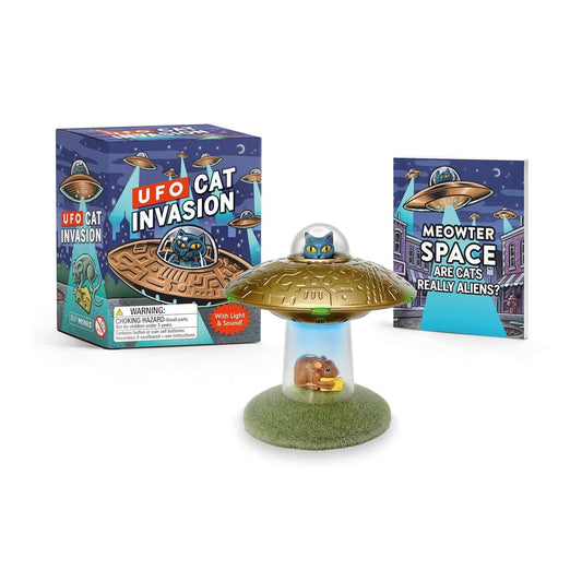 Paradise Clay HCT107 UFO Cat Invasion: With light and sound!