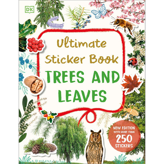 Paradise Clay PGN510 Ultimate Sticker Book Trees and Leaves - Book