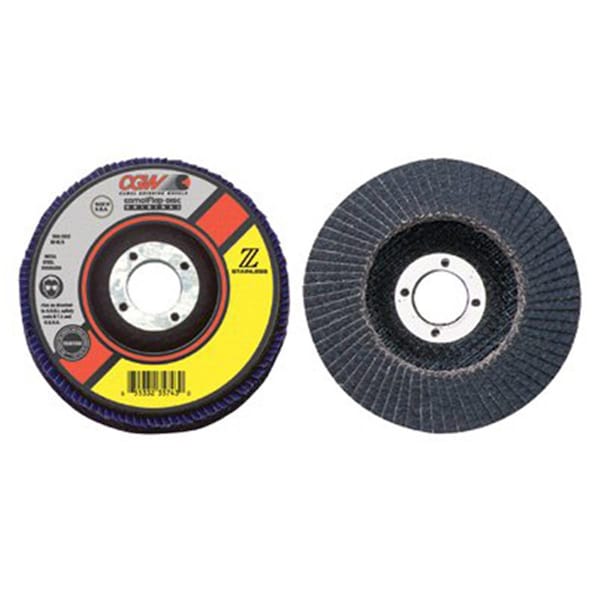 CGW ABRASIVES 42732 7X5/8-11 Z3-40 T29 Reg100% Za Flap Disc