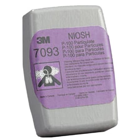 3M™ 7093 P100 Particulate Filterfor 5000 To 7000 Series (12 EA)