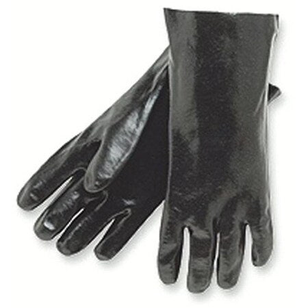 MCR SAFETY 6212R 12" Gauntlet Interlock Lined Rough Finis (1 PR)