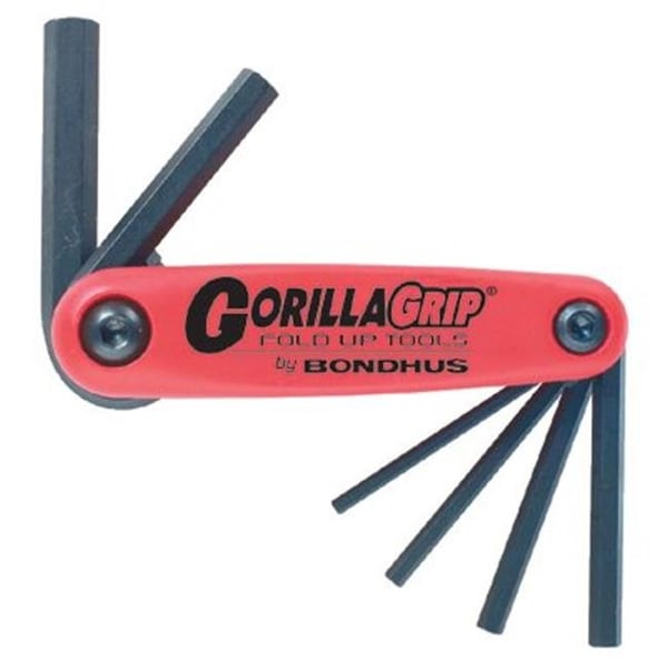 BONDHUS® 12595 3Mm-10Mm Gorilla Grip Fold-Up Set