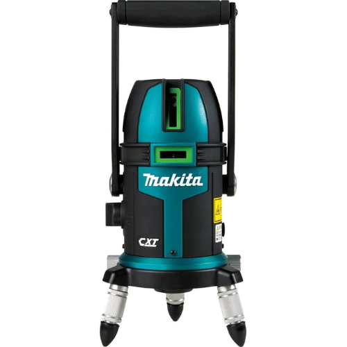 Makita SK209GDZ 12V max CXT® Lithium‘Ion Cordless Self‘Leveling Multi‘Line/Plumb Point Green Beam Laser, Tool Only