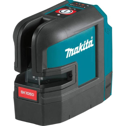 Makita SK105DZ 12V max CXT® Lithium‘Ion Cordless Self‘Leveling Cross‘Line Red Beam Laser, Tool Only