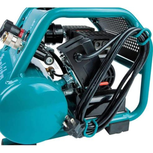 Makita MAC100QK1 Quiet Series 1/2 HP, 1 Gallon Compact, Oil‘Free, Electric Air Compressor, and 18 Gauge Brad Nailer Combo Kit