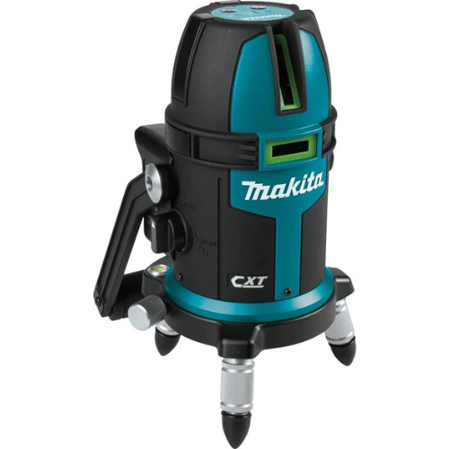 Makita SK209GDZ 12V max CXT® Lithium‘Ion Cordless Self‘Leveling Multi‘Line/Plumb Point Green Beam Laser, Tool Only