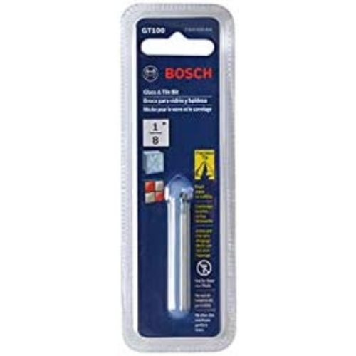 Bosch GT100 1/8" Glass & Tile Bit (Carded)