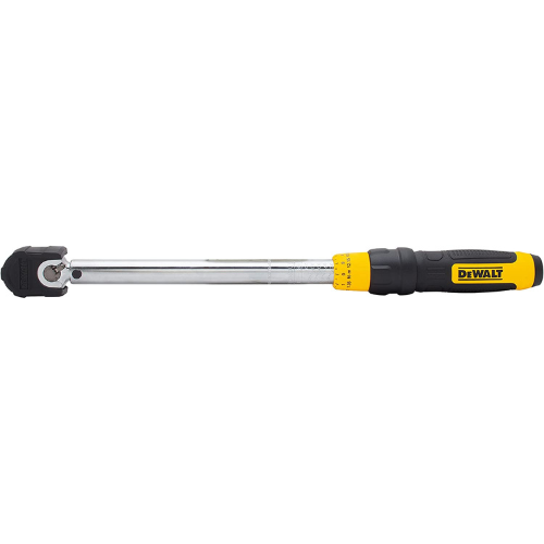 Dewalt DWMT75463 3/8" Dr Micro Adjust Torque Wrench 10-100' Lbs