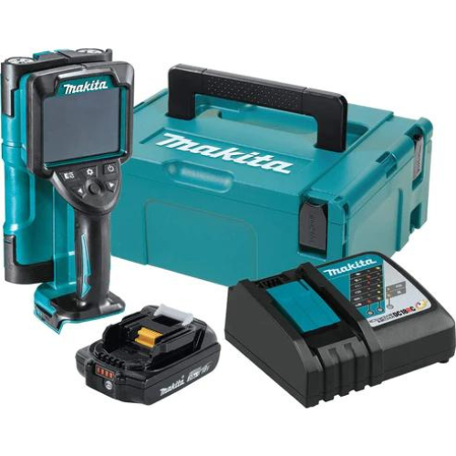 Makita DWD181R1J 18V LXT® Lithium‘Ion Cordless Multi‘Surface Scanner Kit (2.0Ah), with Interlocking Storage Case