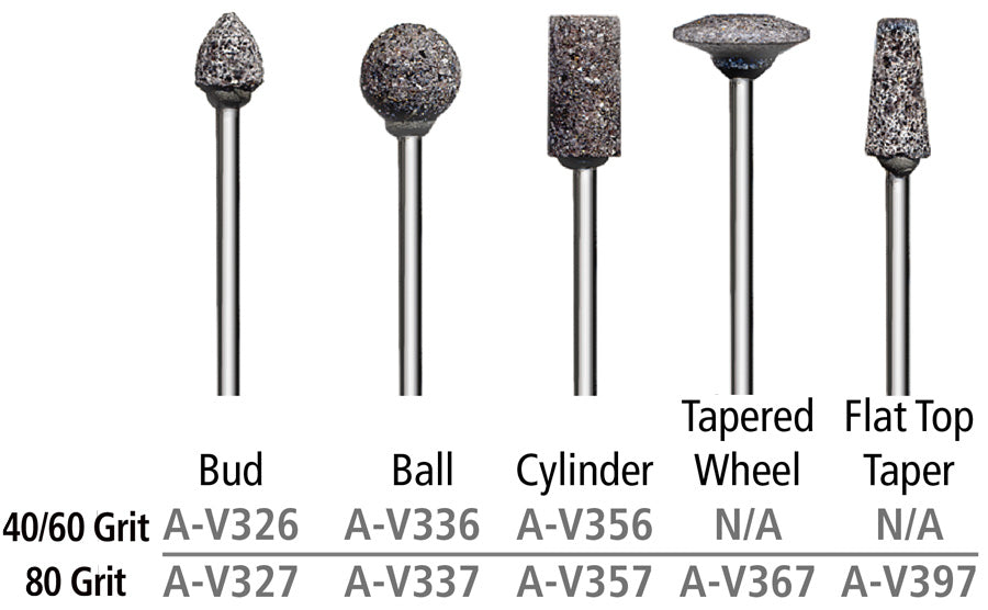 Foredom A-V327 V Stone, Bud, 80Gr,2.35Mm