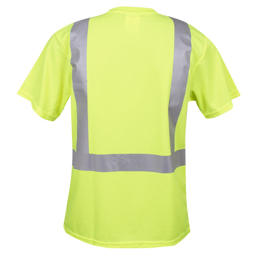 Cordova Safety V4112XL Cor-Brite™ Class II T-Shirt Crew Neck, One Front Pocket