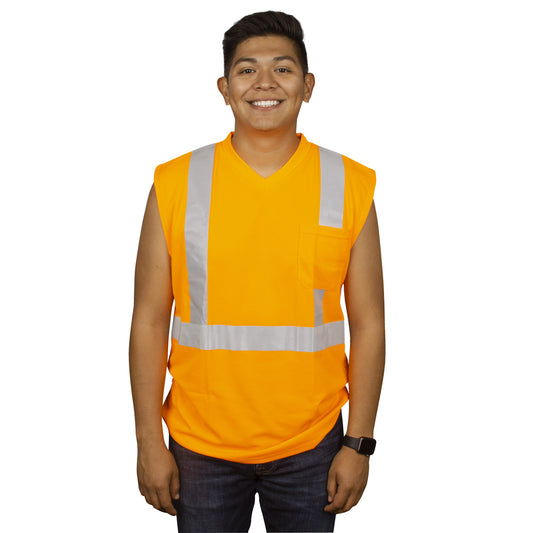 Cordova Safety V420-3XL Shirt, COR-BRITE®, Type R, Class 2, Sleeveless