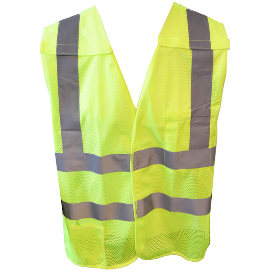 Cordova Safety VB231P6XL Breakaway Safety Vest, Type R, Class 2, Mesh