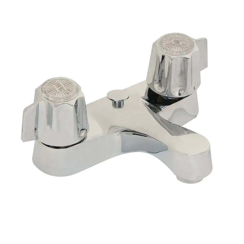 Matco-Norca VE-400CG Value Engineered Two Handle Lavatory Faucets, Gerber Style Lever Handles, Chrome