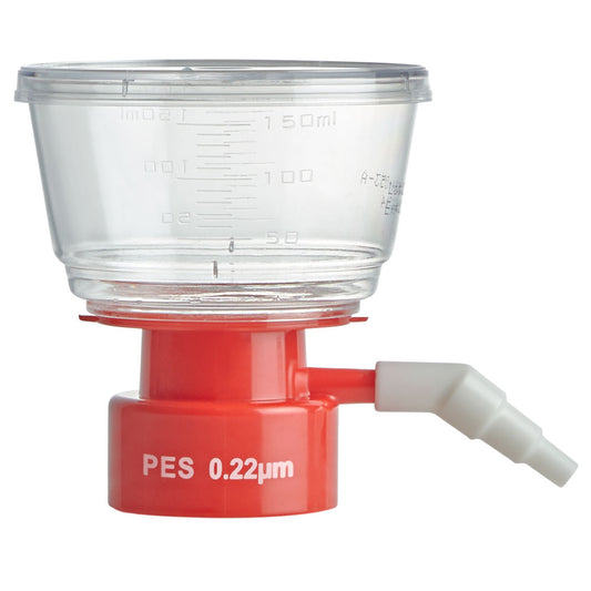 Globe Scientific VF-BT-PES-0150-22 Diamond PureFlow Bottle Top Filter 150mL PES Membrane 0.22?m Porosity STERILE Individually Wrapped