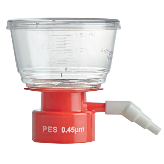Globe Scientific VF-BT-PES-0150-45 Diamond PureFlow Bottle Top Filter 150mL PES Membrane 0.45?m Porosity STERILE Individually Wrapped