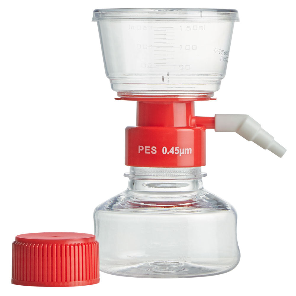 Globe Scientific VF-FS-PES-0150-45 Diamond PureFlow Vacuum Filter System 150mL PES Membrane 0.45?m Porosity STERILE Individually Wrapped