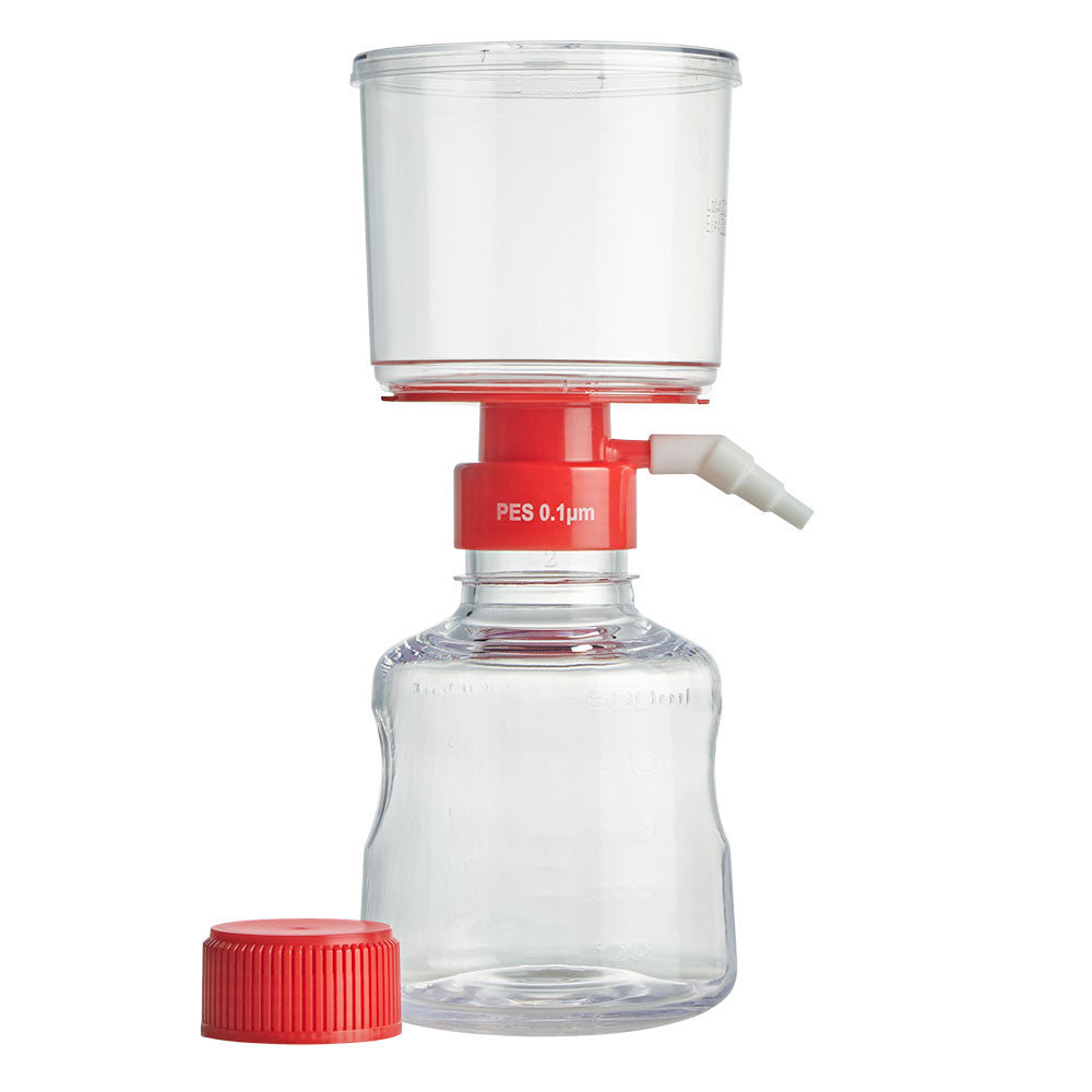 Globe Scientific VF-FS-PES-0500-10 Diamond PureFlow Vacuum Filter System 500mL PES Membrane 0.10?m Porosity STERILE Individually Wrapped