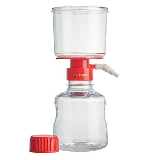 Globe Scientific VF-FS-PES-0500-10 Diamond PureFlow Vacuum Filter System 500mL PES Membrane 0.10?m Porosity STERILE Individually Wrapped